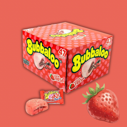 BUBBALOO – BUNDLE PACK (MORA ÁCIDA + FRESA) 94 Pieces