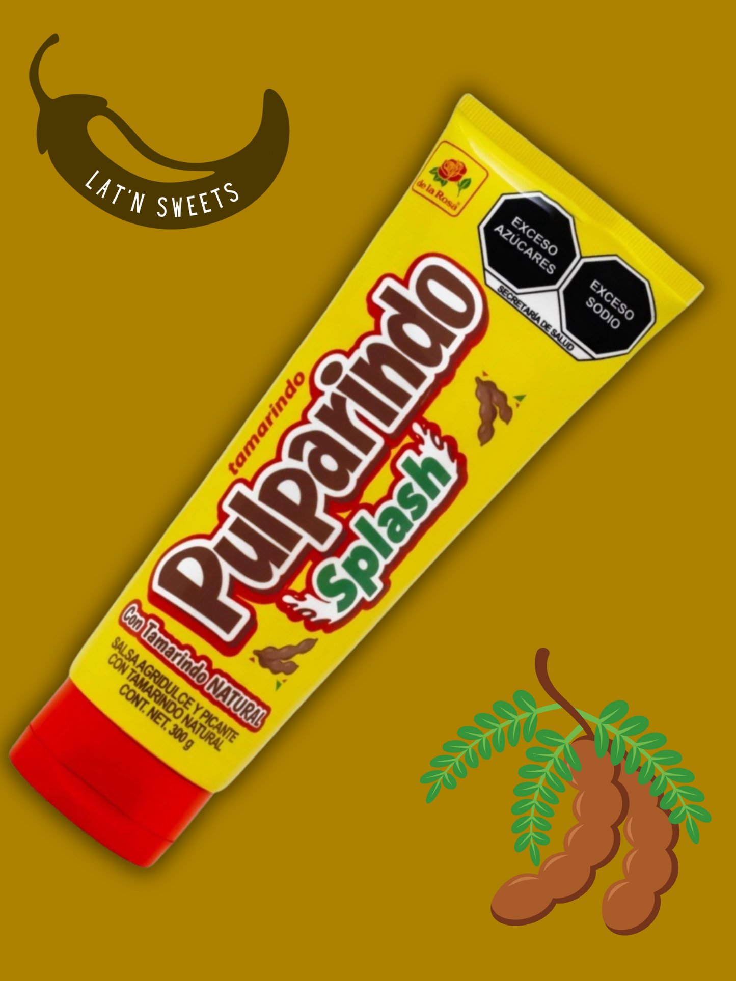 De La Rosa Pulparindo Squeeze Paste (10.58 Oz)