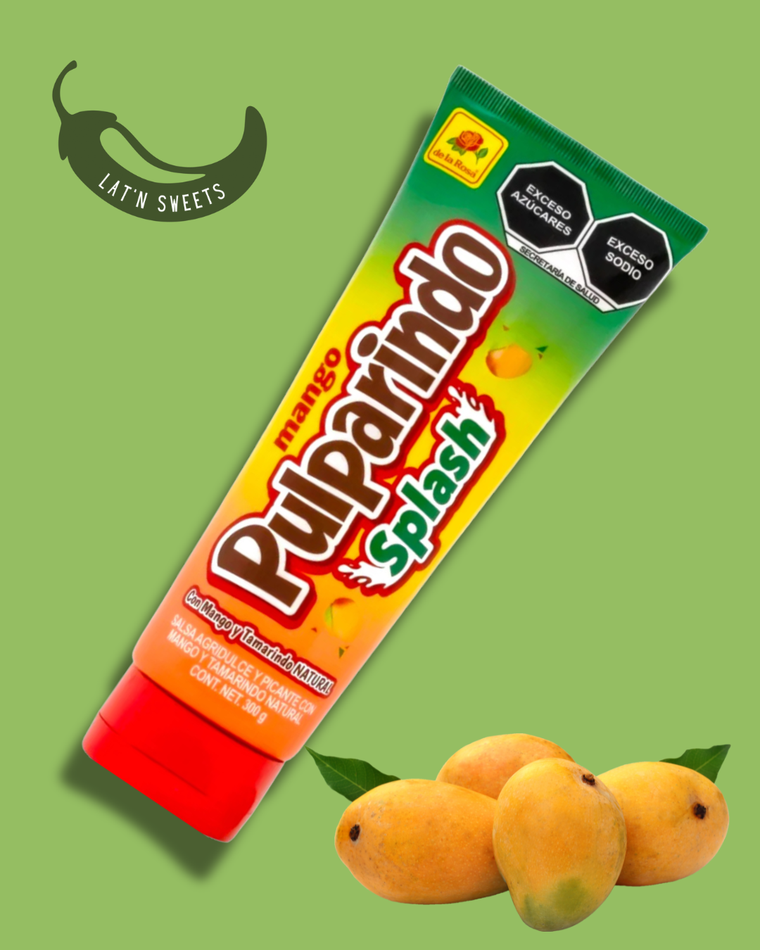 De La Rosa Pulparindo Squeeze Mango Paste (10.58 Oz)