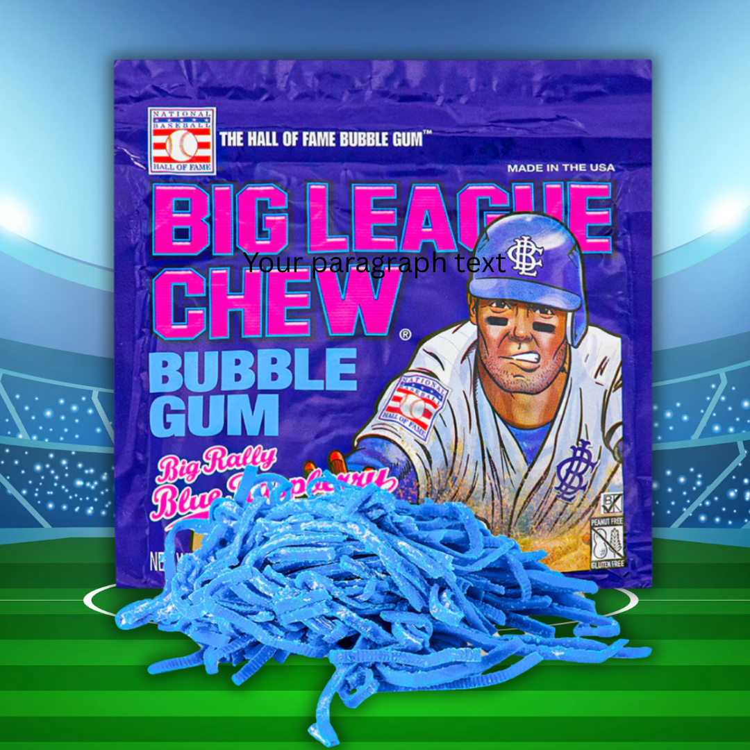 Big League Chew Gum 2.12 oz