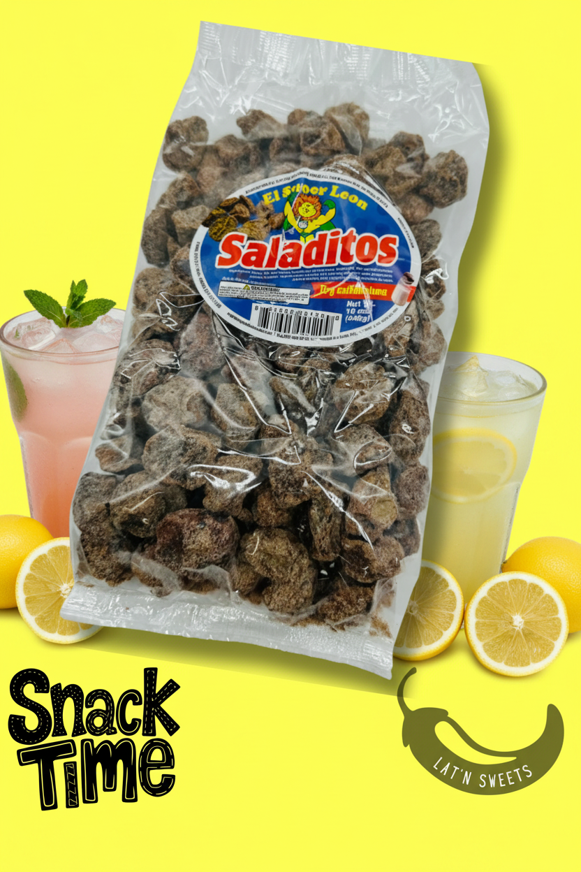 El Super Leon 16 oz Dried Salted Plums SALADITOS