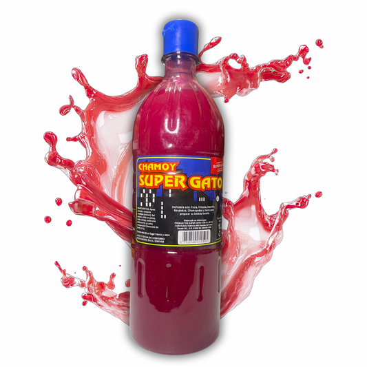 Chamoy Super Gato Bottle 1L (big bottle)