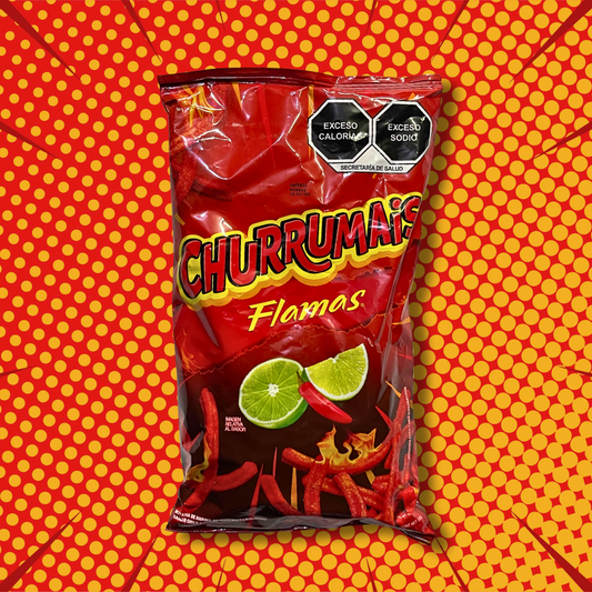 Churromais flamas Mexican Chip bag