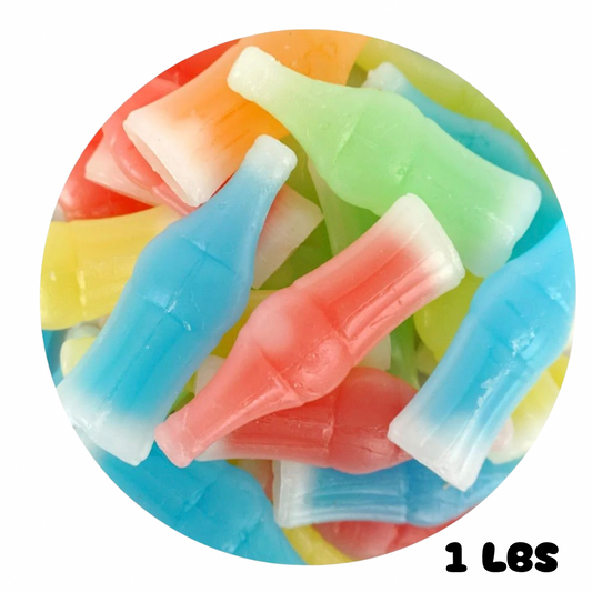 Wax Bottle Candy 1 Lb Bag