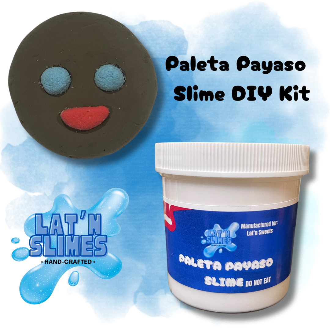 Mexican candy slime paleta payaso