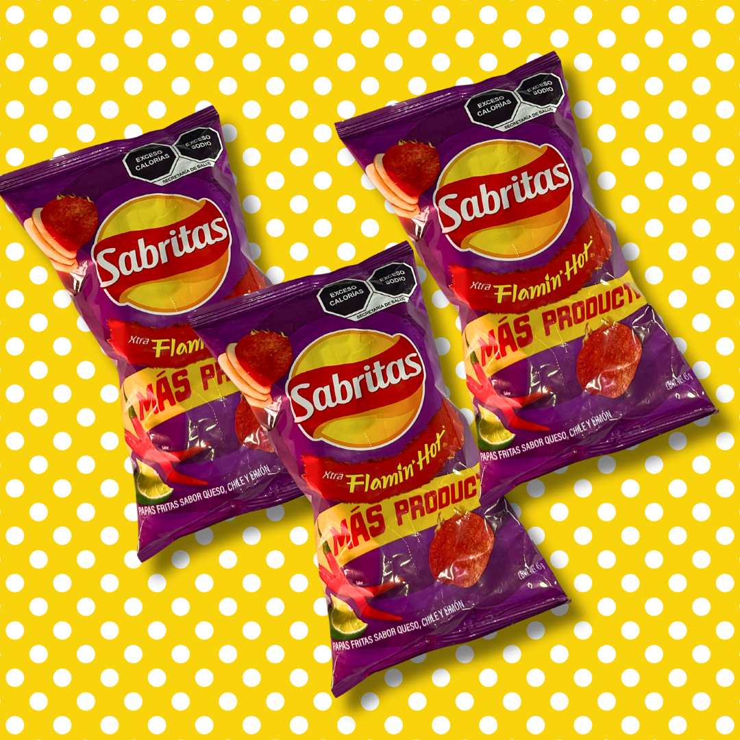 Sabritas Flamin Hot 3 Pack