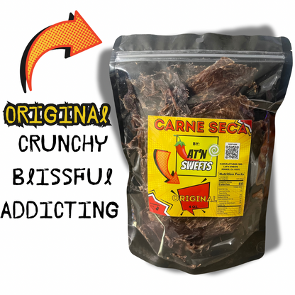 Carne seca beef jerky original flavor 