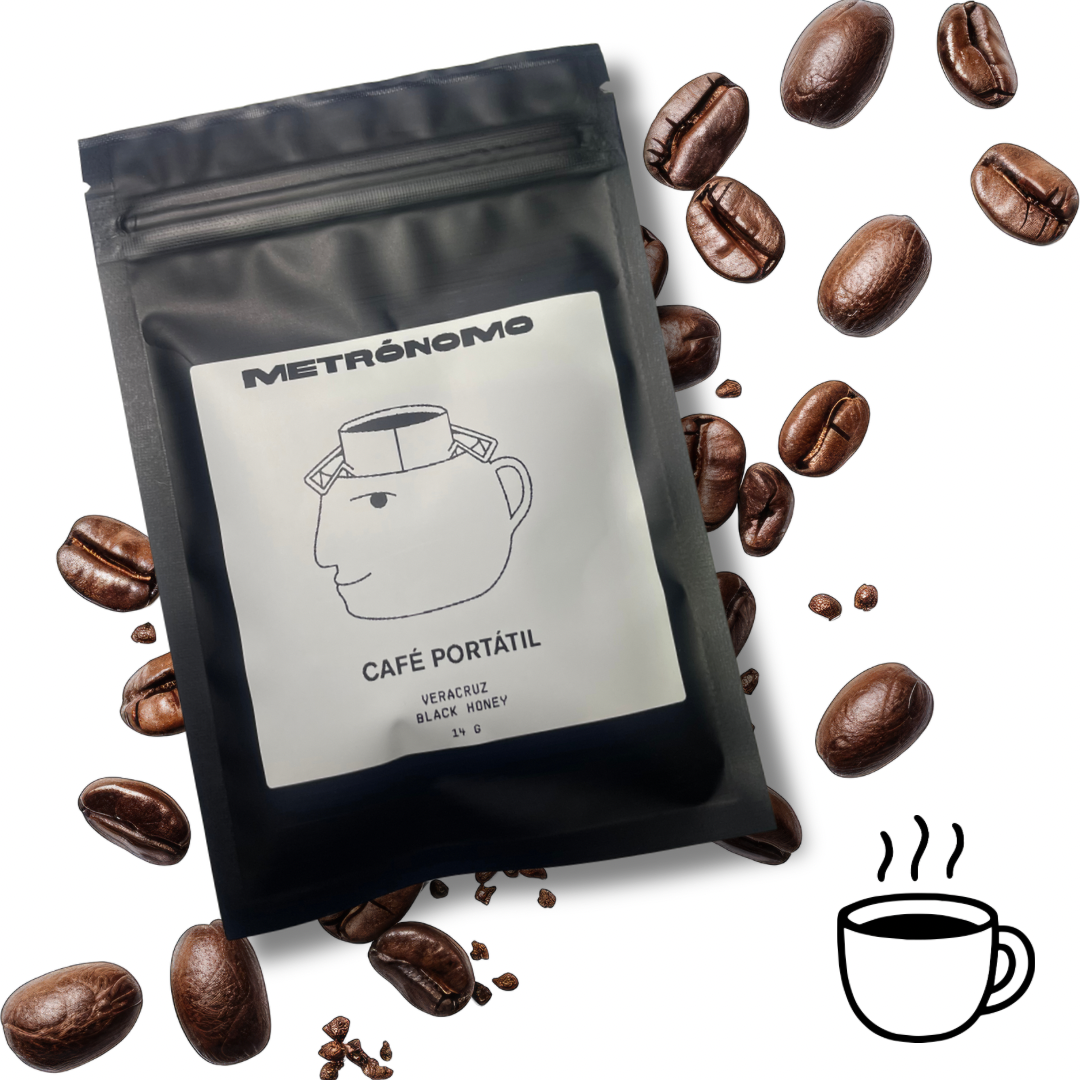 Metronomo Coffee "Drip Bag" Cafe portatil -  Veracruz Honey 14g