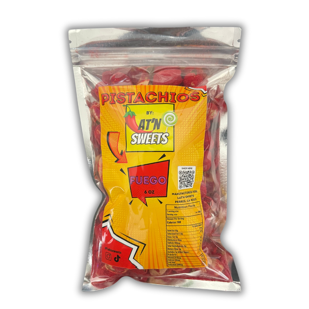 Pistachios fuego flavor 