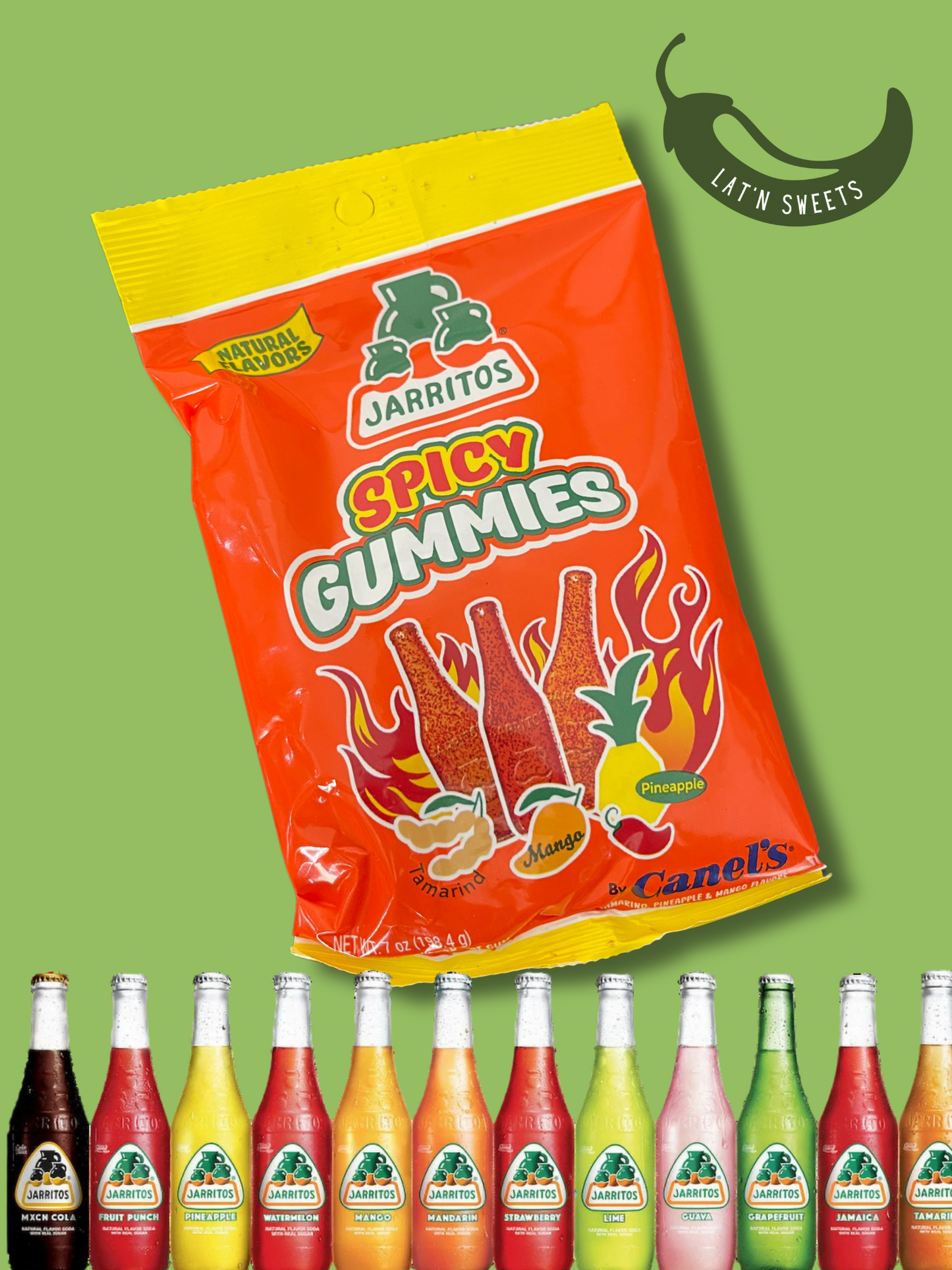 Jarritos Spicy Gummies 7 oz