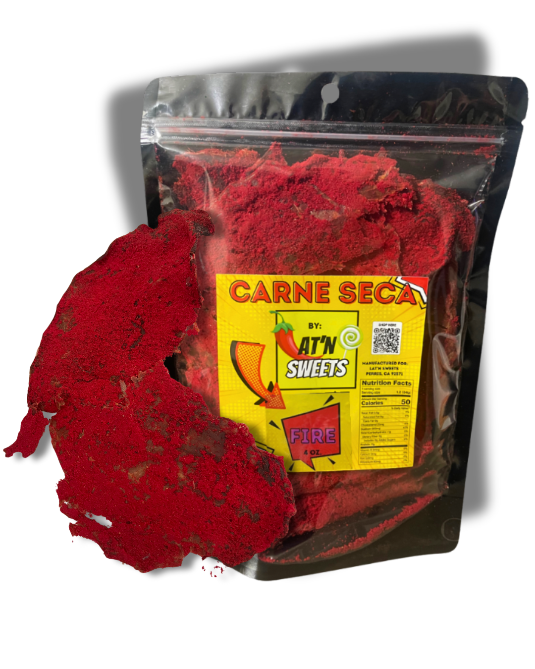 Carne Seca: FIRE & TANGY 4 oz