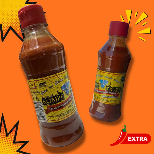 Rompe Truzas Mexican Hot Sauce – 2 Pack (8.5oz Each)