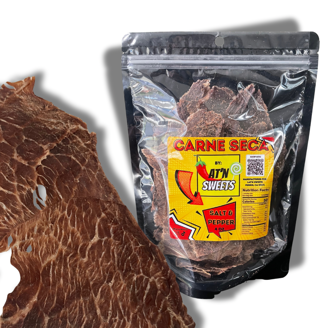 Carne Seca: Salt & Pepper 4 oz
