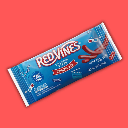 Red Vines Original Red Twisted Vines, 2.5oz Bag