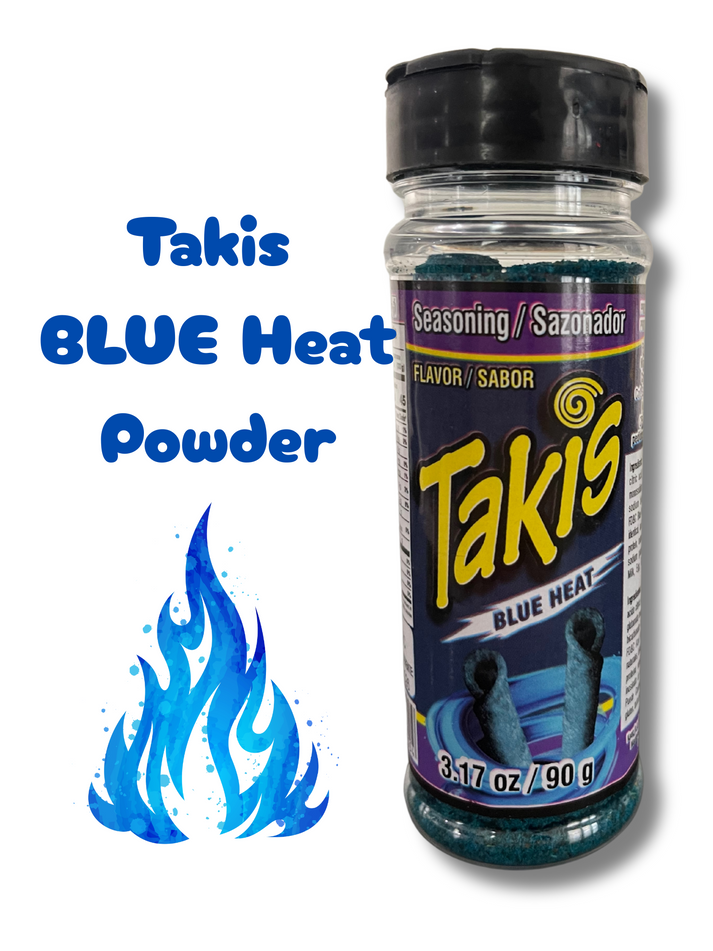 Takis Blue Heat Seasoning Powder 3.17 oz – Lat'n Sweets