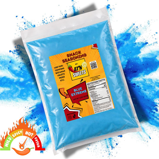 Takis blue heat seasoning for carne seca botanas chips snacks near me 