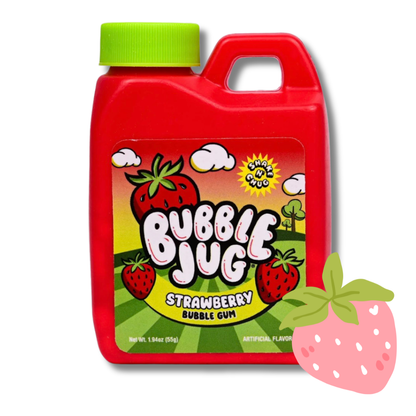 BUBBLE JUG: Strawberry Bubble Gum Jug