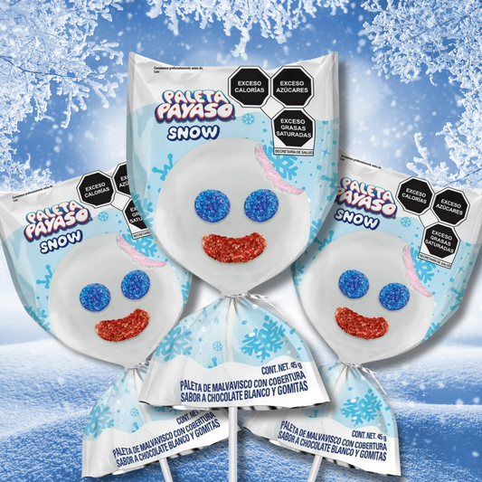 Paleta Payaso Snow 3 Pack Christmas Special Edition