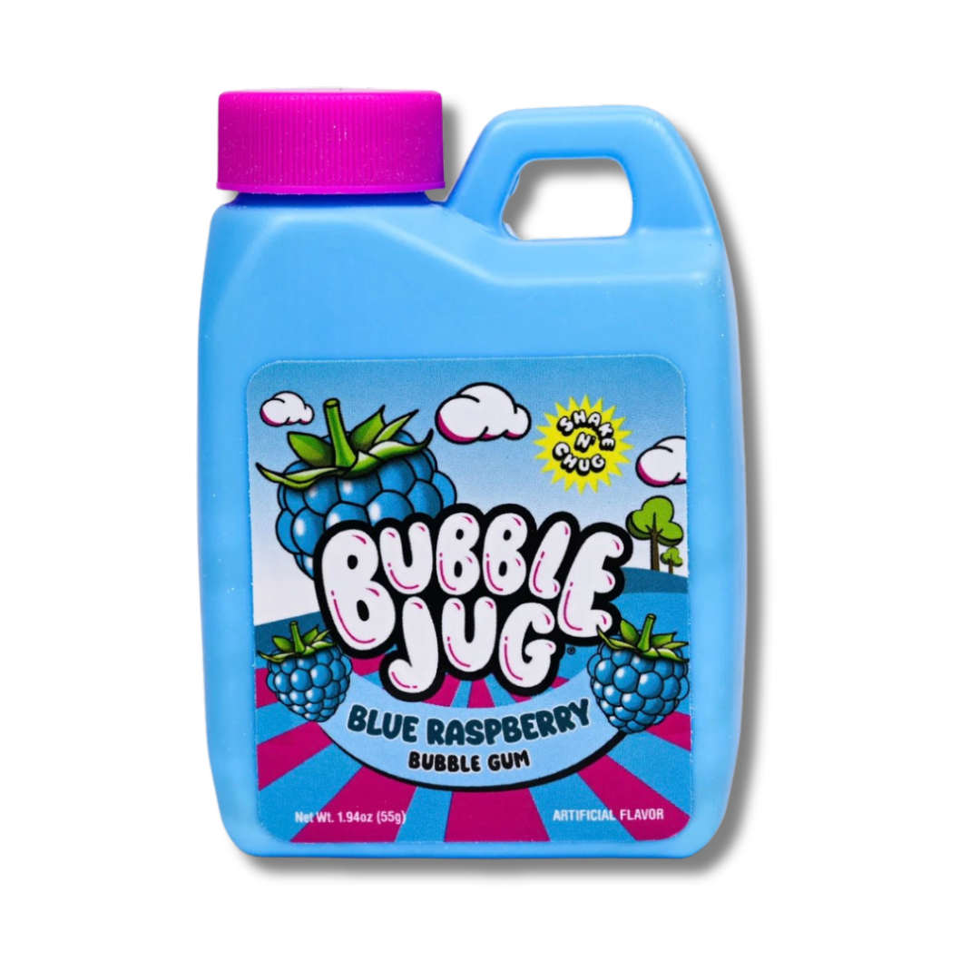 BUBBLE JUG: Blue Raspberry Bubble Gum Jug