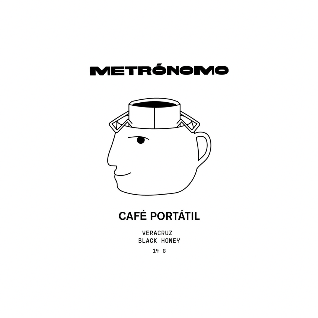 Metronomo Coffee "Drip Bag" Cafe portatil -  Veracruz Honey 14g