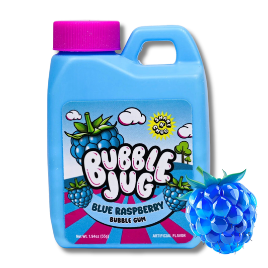 BUBBLE JUG: Blue Raspberry Bubble Gum Jug