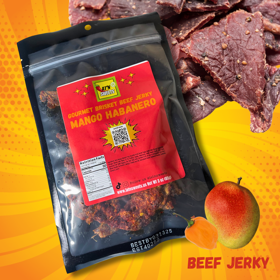 good beef brisket jerky mango habanero
